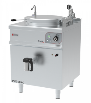 Cazan de fierbere pe gaz Gastro-Haal P.KG-785-O, rotund, 85 litri