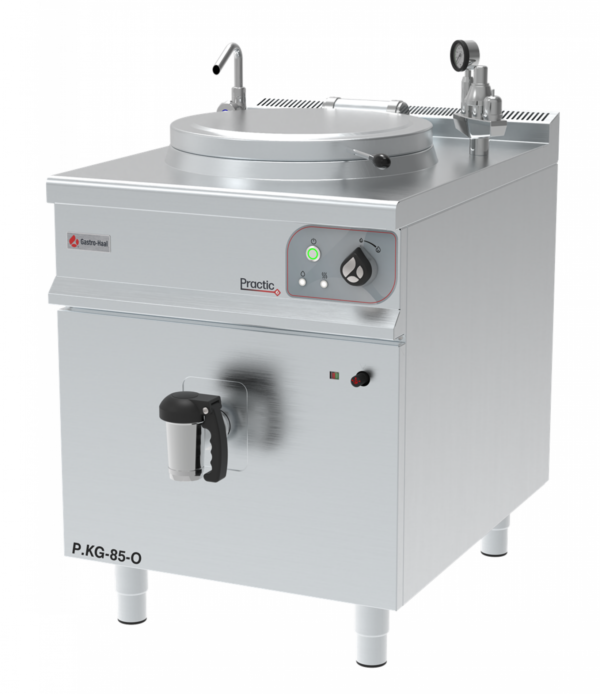 Cazan de fierbere pe gaz Gastro-Haal P.KG-85-O, rotund, capacitate 85 litri