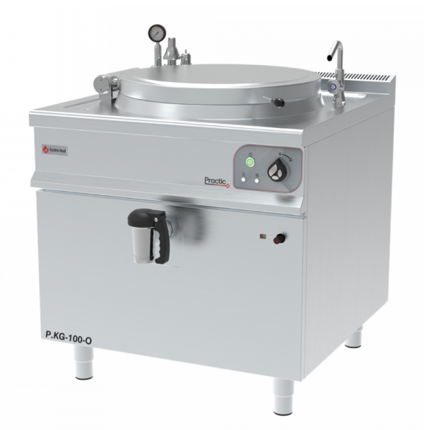 Cazan de fierbere pe gaz Gastro-Haal P.KG-100-O, rotund, 100 litri